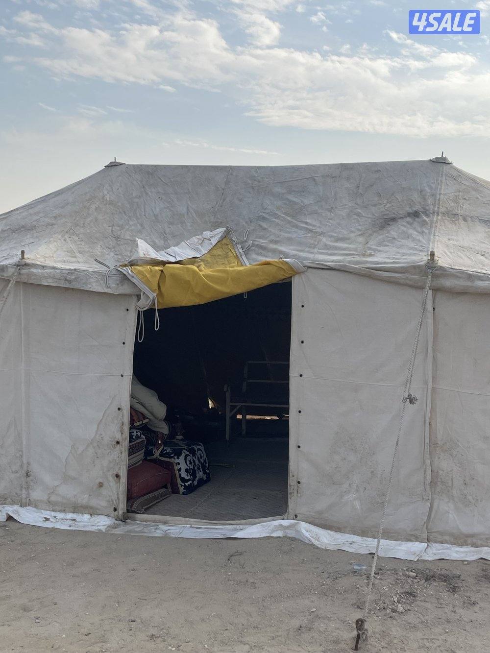 للبيع خيمتين مستعملة0