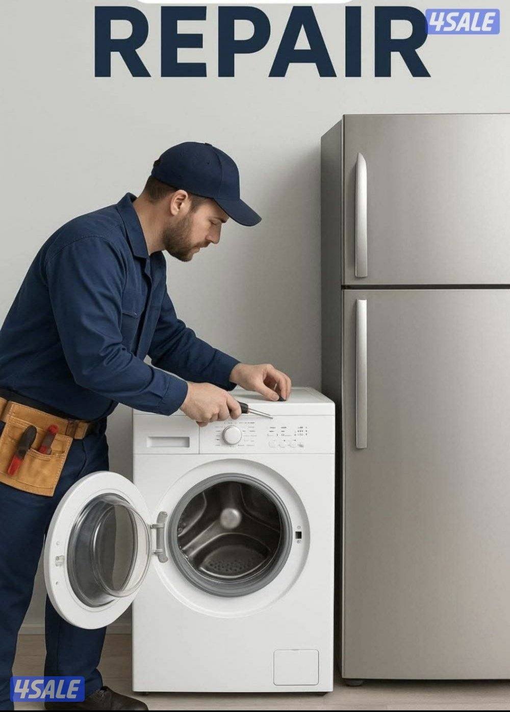 Repair washing machine and Refrigerators3