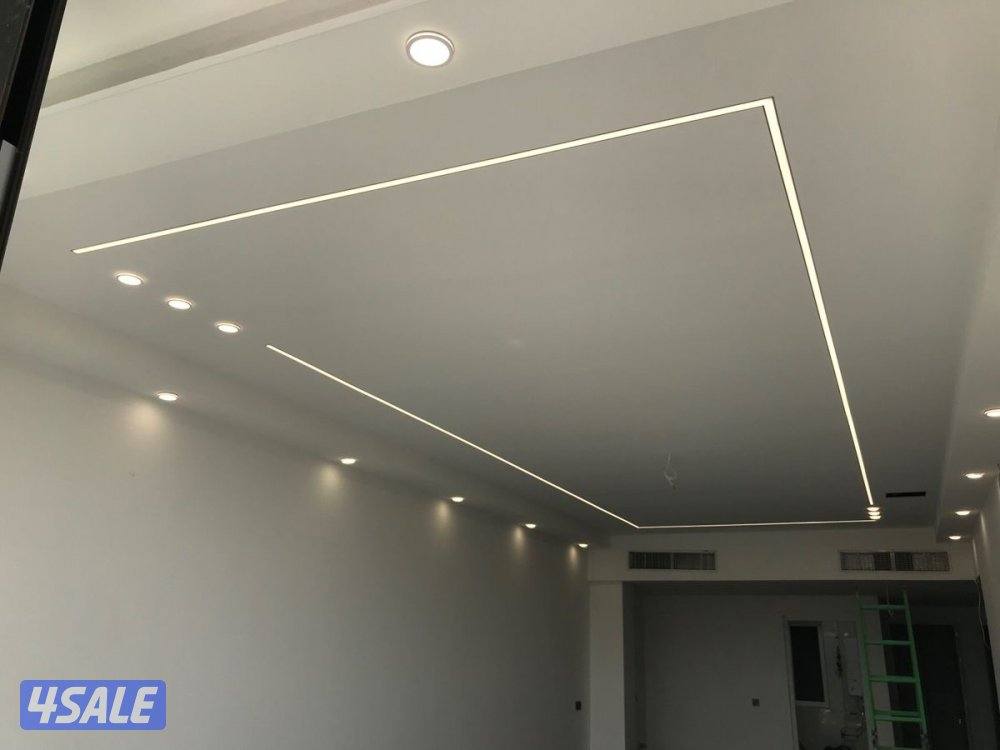 ديكور جبس بورد اسقف جبس بورد بارتيشن جبس بورد اصباغ بديل خشب بديل رخام0