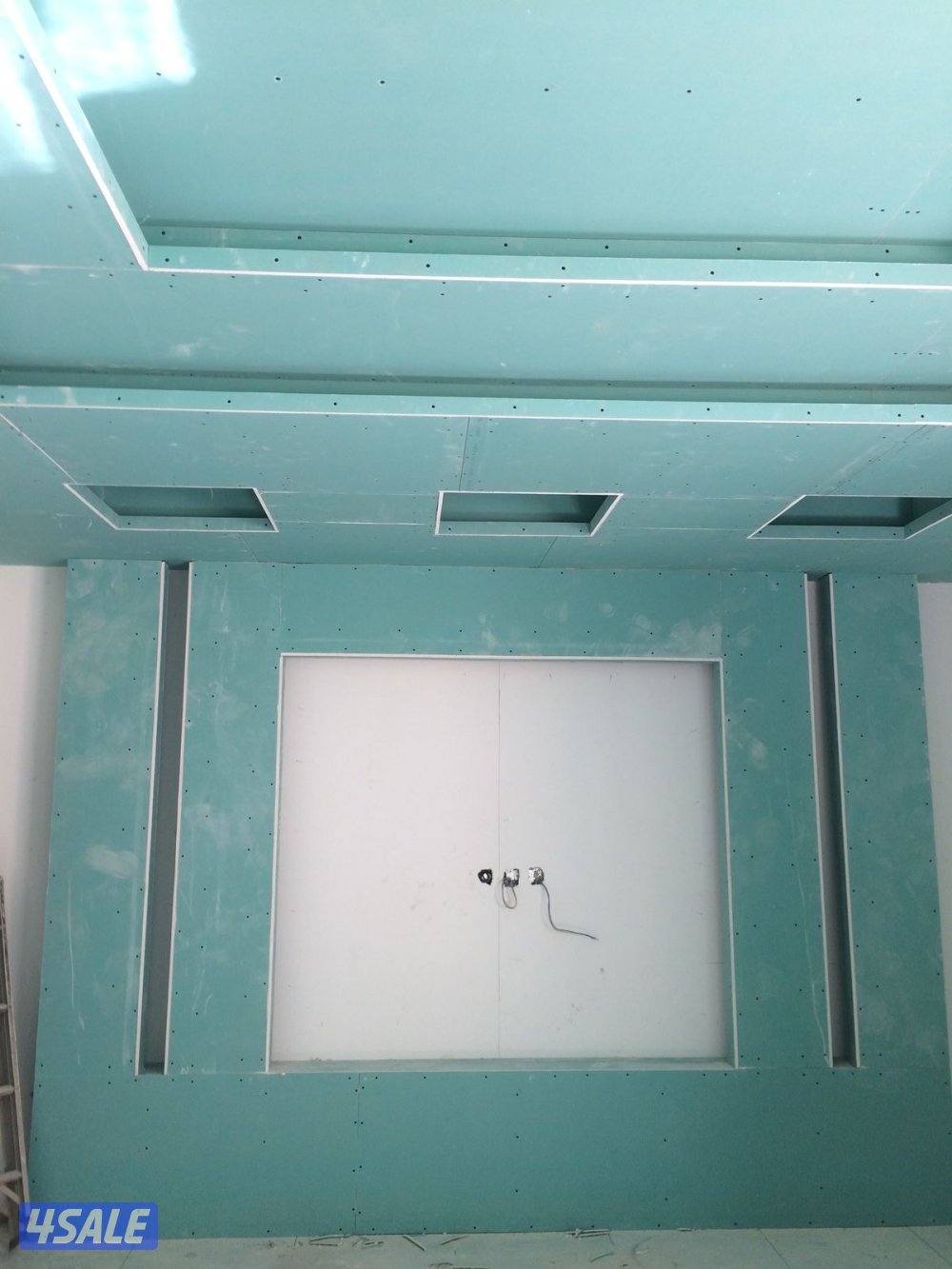 ديكور جبس بورد اسقف جبس بورد بارتيشن جبس بورد اصباغ بديل خشب بديل رخام6