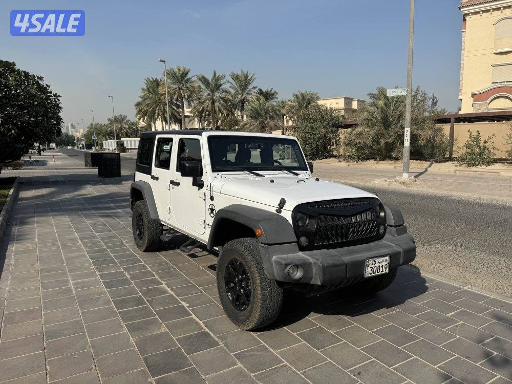 للبيع رانجلر موديل 2017 وراد الوكاله0