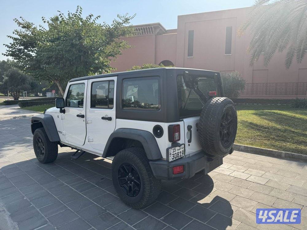 للبيع رانجلر موديل 2017 وراد الوكاله3