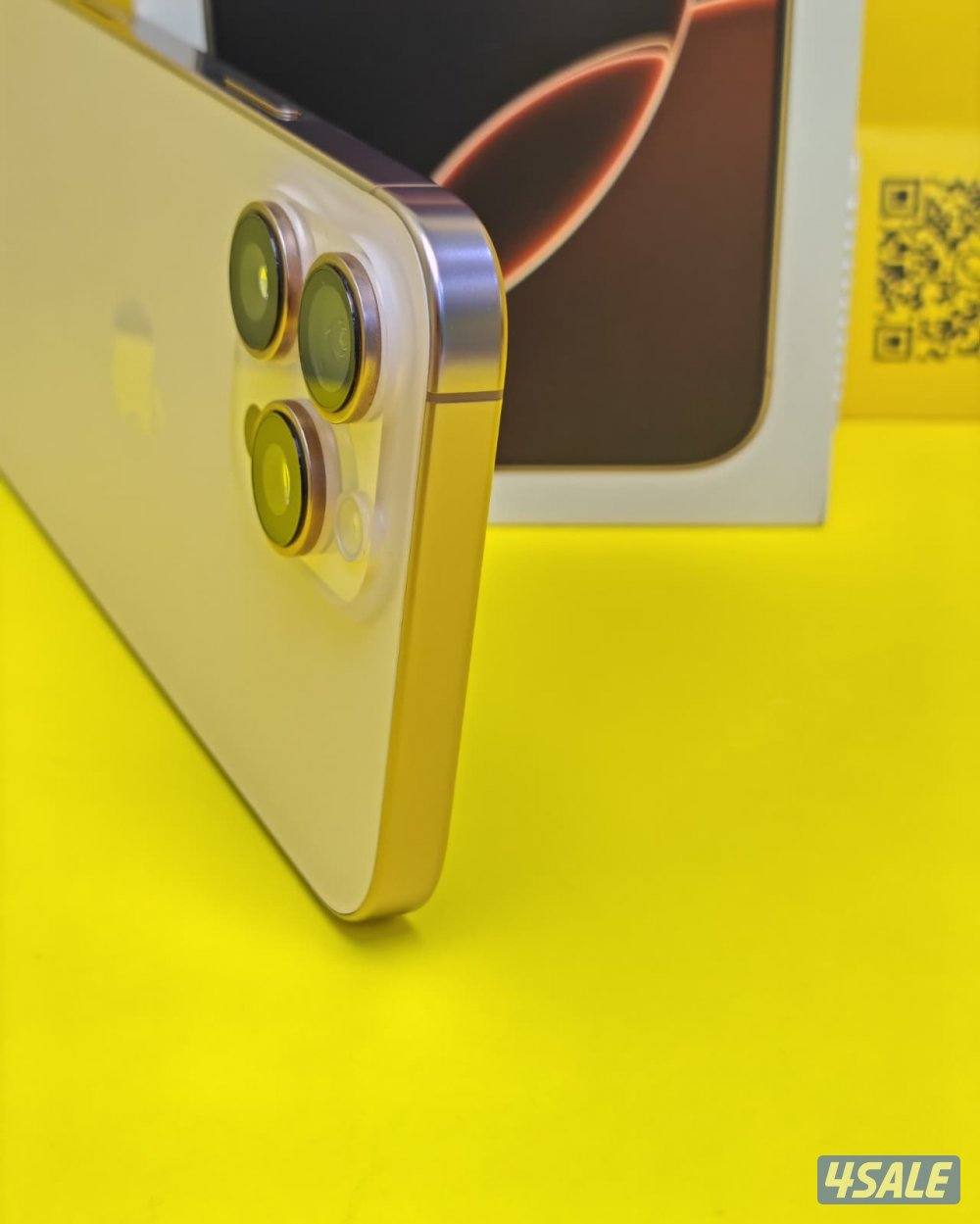 ايفون 16 برو ماكس – 256GB – ديزرت تيتانيوم iPhone 16 Pro Max 256GB Des2