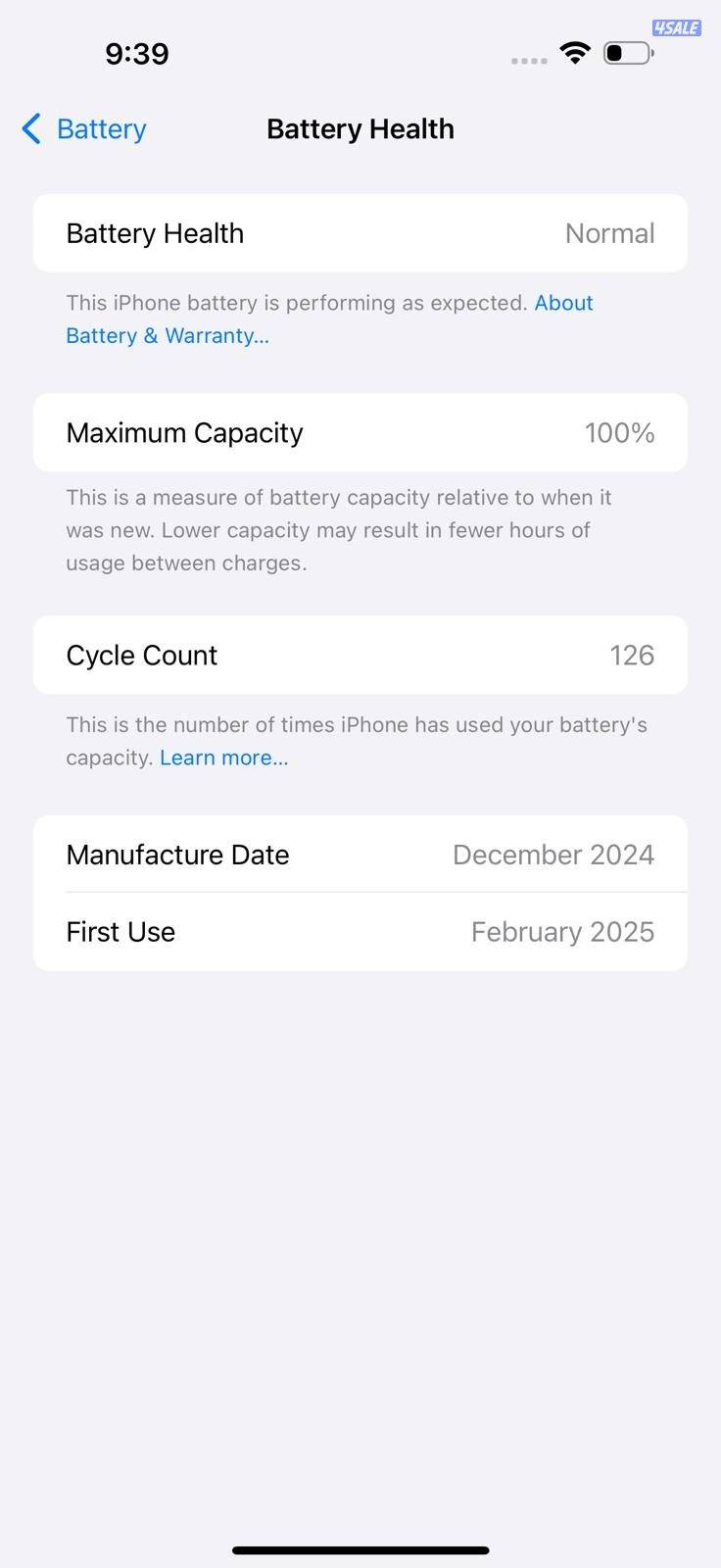 ايفون 16 برو ماكس – 256GB – ديزرت تيتانيوم iPhone 16 Pro Max 256GB Des10