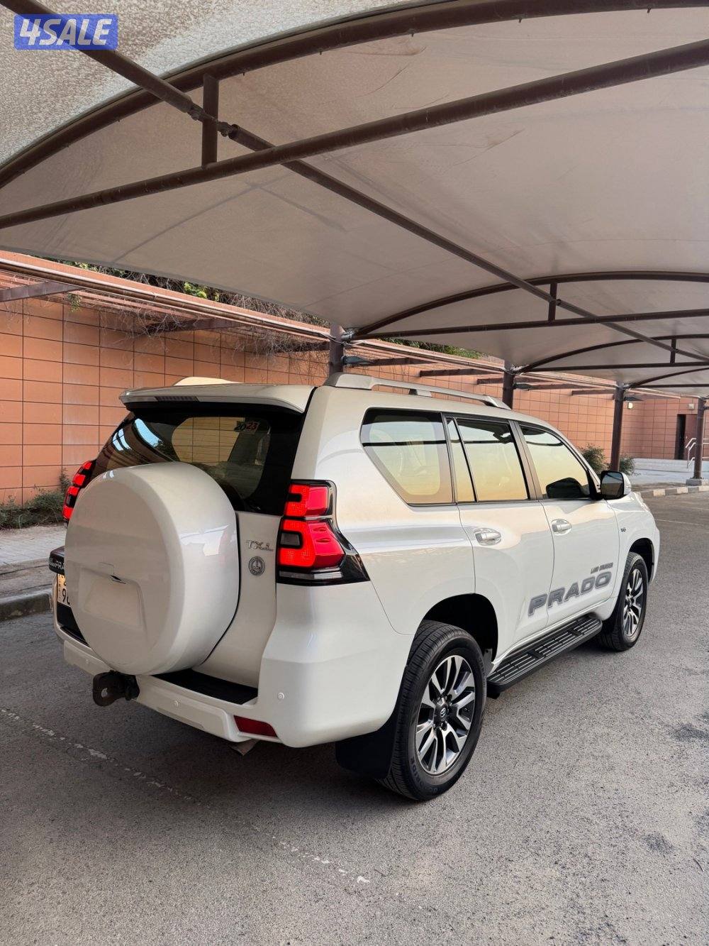 برادو TXL الساير بحالة الوكاله 20231