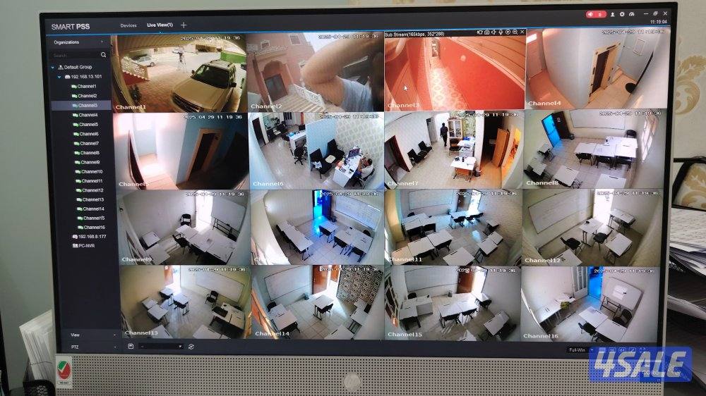 الانترنت كاميرات انتركم جهاز البصمه بداله سماعات2