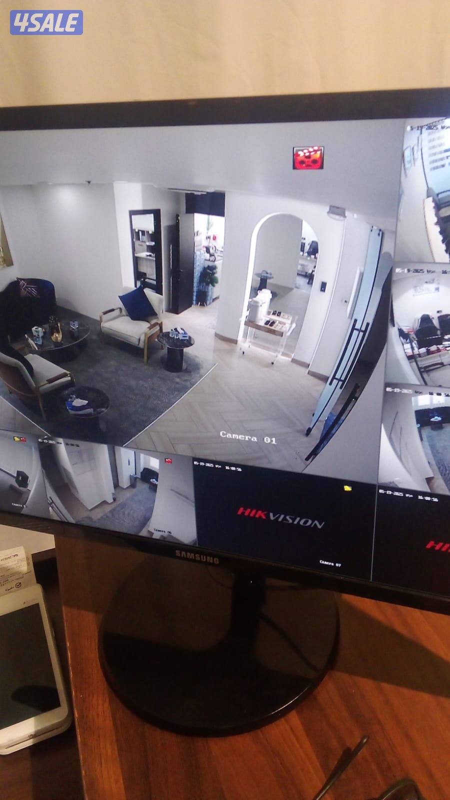 الانترنت كاميرات انتركم جهاز البصمه بداله سماعات4