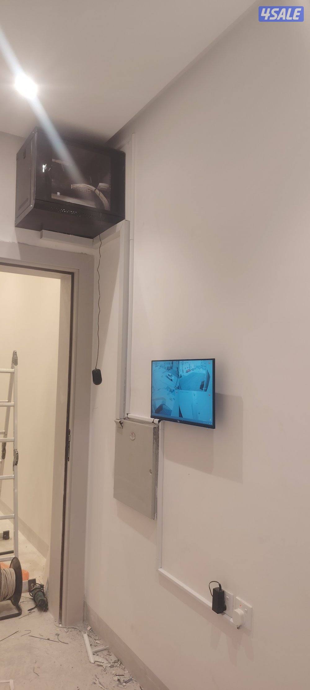 الانترنت كاميرات انتركم جهاز البصمه بداله سماعات9