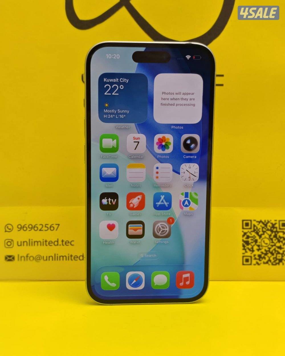 آيفون 15 – 128GB – أزرق iPhone 15 128GB Blue5