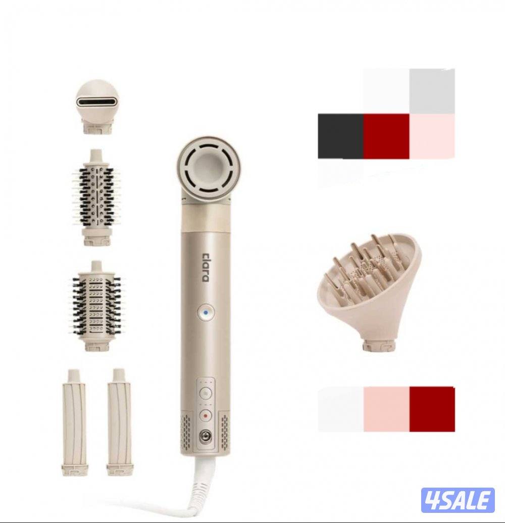 جهاز تصفيف لجميع أنواع الشعر، مثالي لعمل تموجات احترافية وتسريحات شعر0