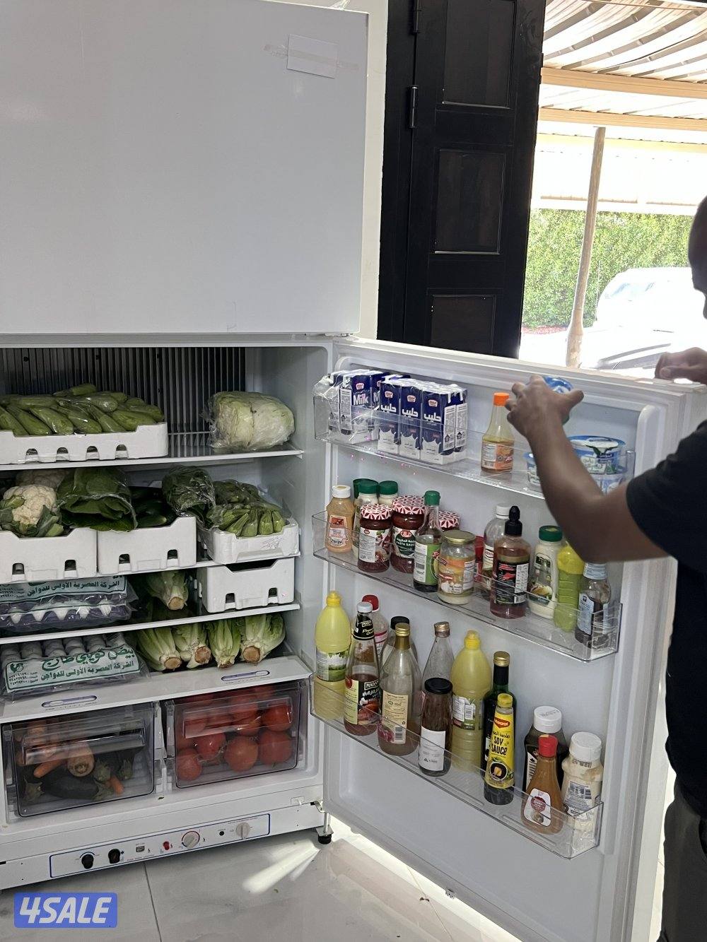 ثلاجات تعمل علي الغاز والكهرباء6