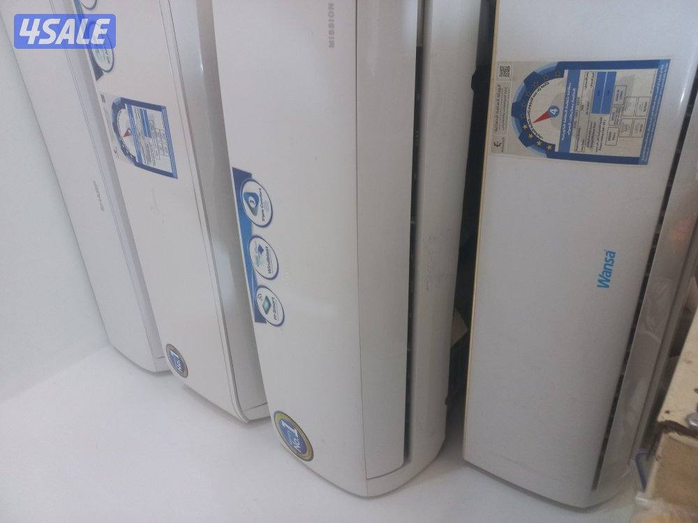 وحدات تكييف طن ونص بحالة ممتازة1