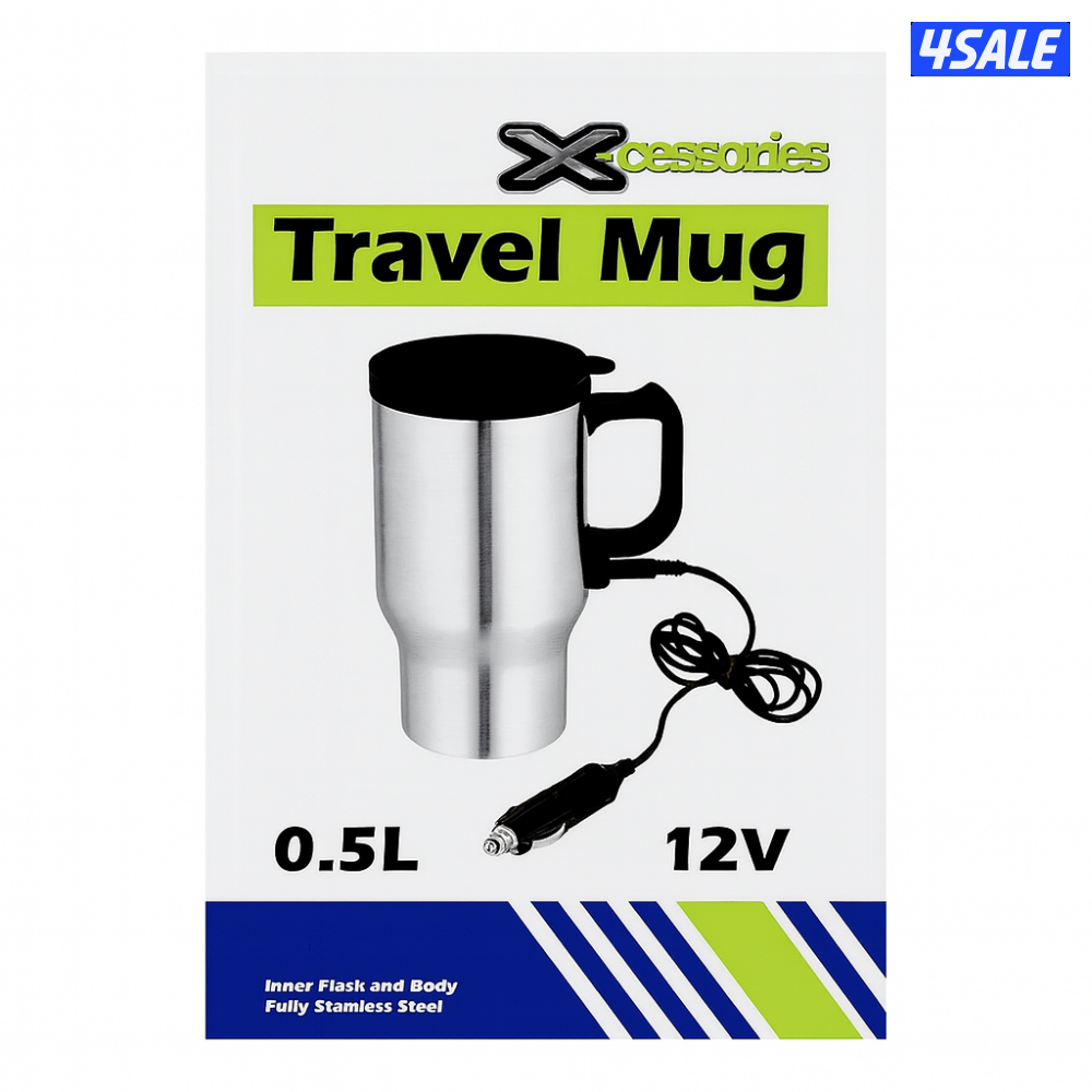 كوب تسخين المشروبات للسيارة 12V
Car Heating Travel Mug 12V0