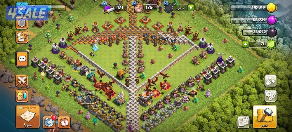 كلاش تان ١١ / clash of clans0