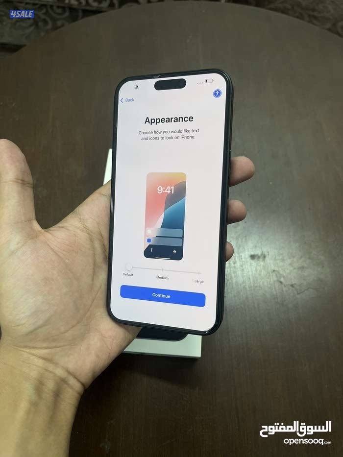 ايفون15بروماكس سعر160دينار فقط اقرء الوصف3