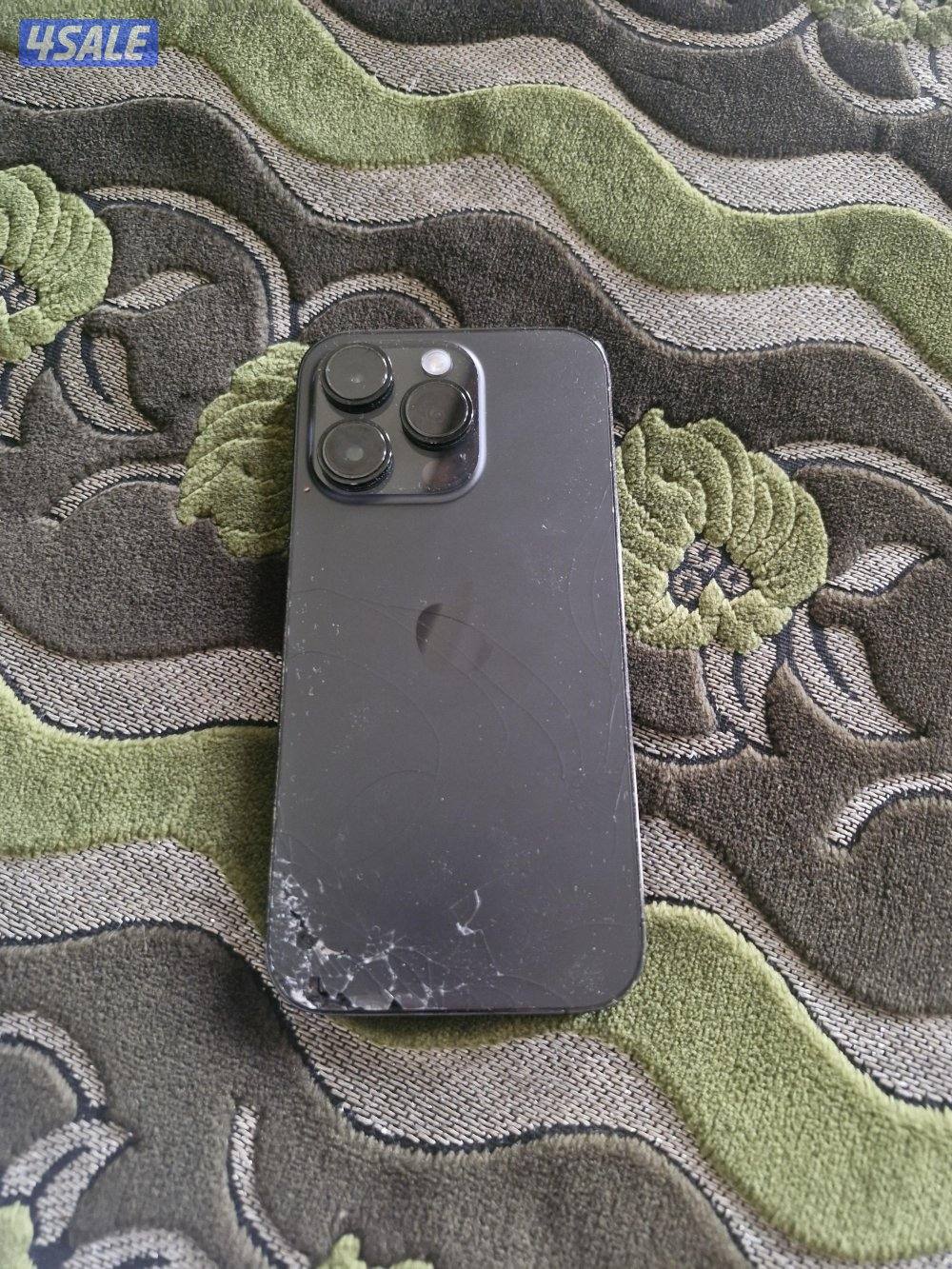 Iphone 14 pro broken from side but full working 256GB without box0