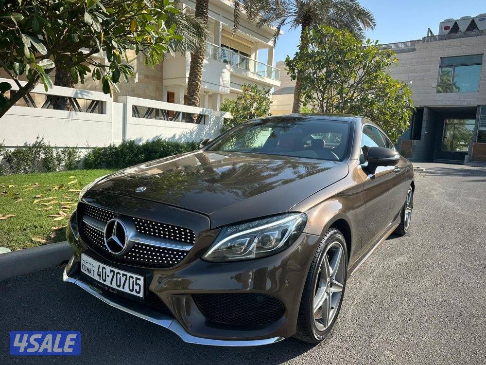 مرسيدس C200 كت AMG موديل 2017 بحاله الوكاله0
