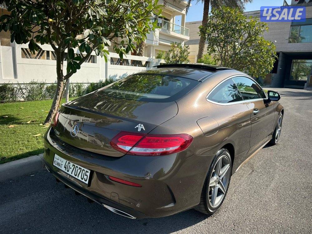 مرسيدس C200 كت AMG موديل 2017 بحاله الوكاله4