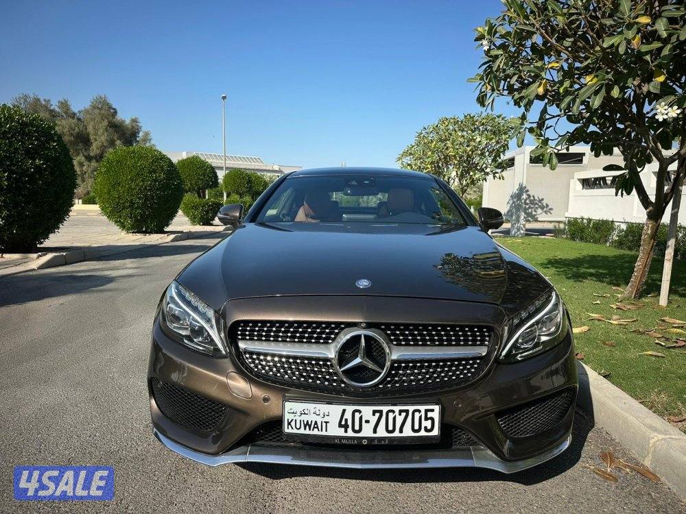 مرسيدس C200 كت AMG موديل 2017 بحاله الوكاله7