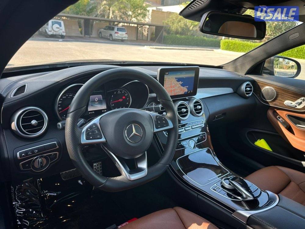 مرسيدس C200 كت AMG موديل 2017 بحاله الوكاله11