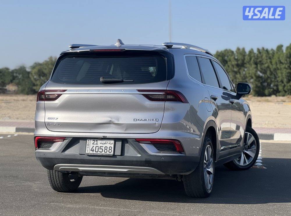 جيلي اوكافانغو موديل 2022 صبغ الوكاله5