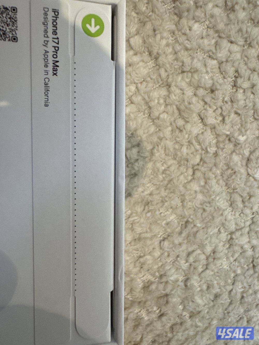 Brand new iphone 17 pro max 512 gb not opened dark blue2