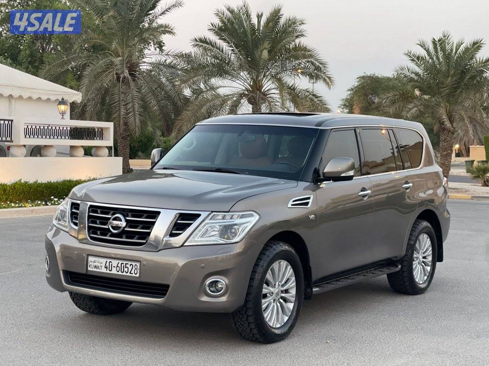 للبيع باترول بلاتينيوم سيتي ٢٠١٧ شرط الفحص بحاله الوكاله0