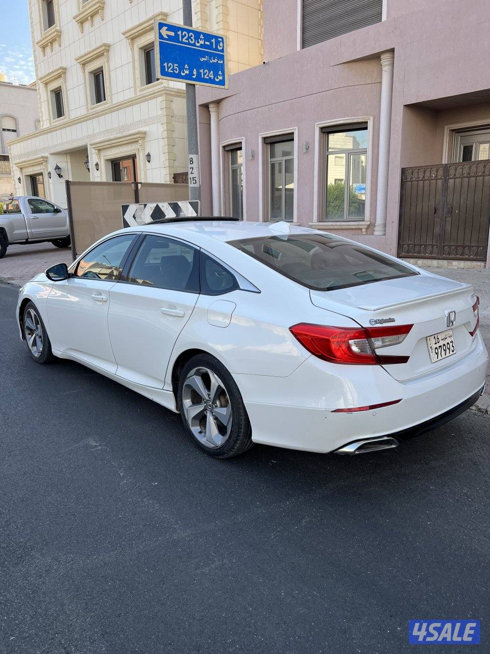 اكورد سبورت 2018 بحالة فوق الممتازة 4 سلندر1