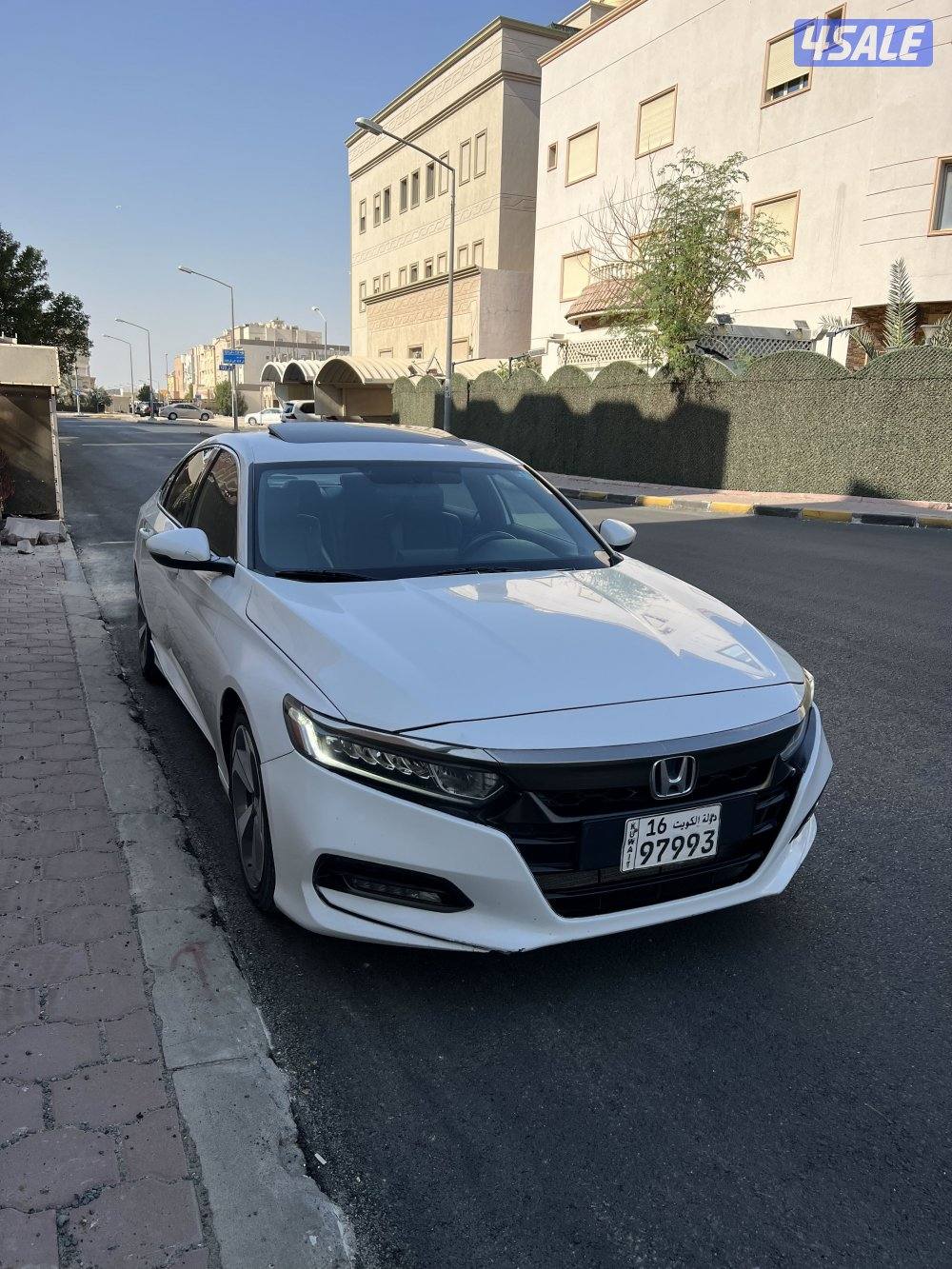 اكورد سبورت 2018 بحالة فوق الممتازة 4 سلندر3