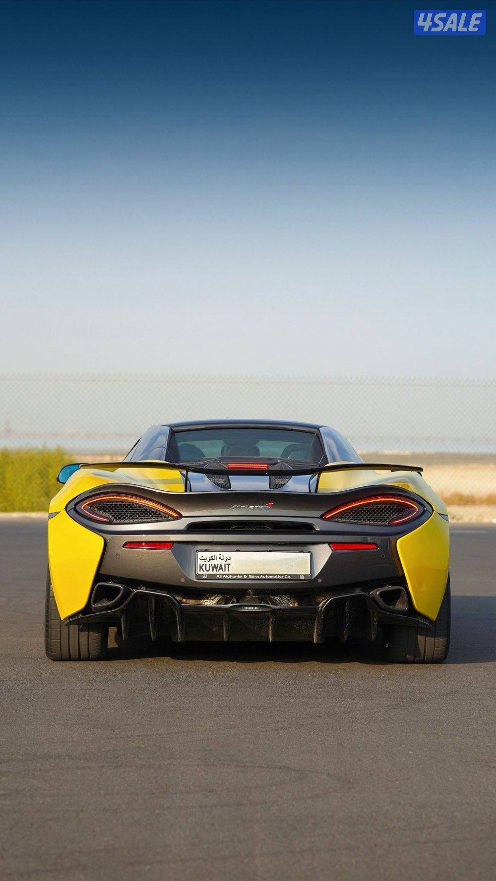 ماكلارين سبايدر مميز 570S موديل 2018  مكفول✔️3