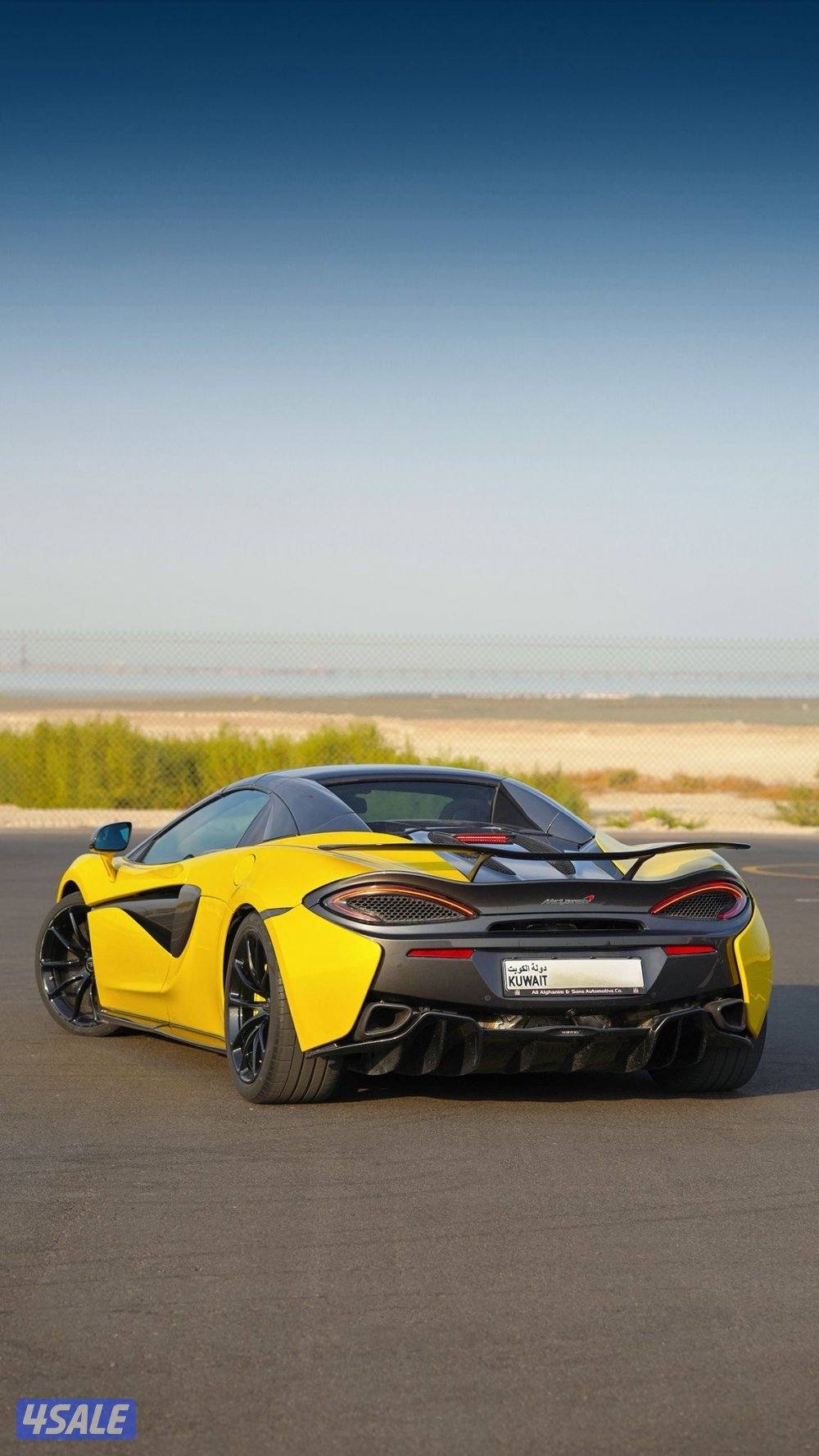 ماكلارين سبايدر مميز 570S موديل 2018  مكفول✔️5