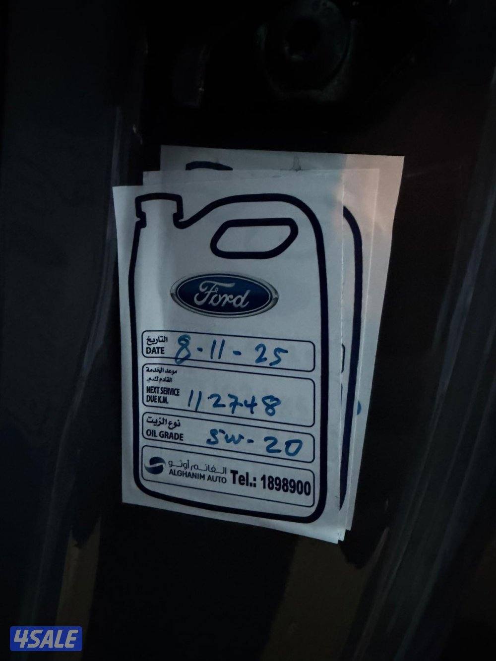 وانيت فورد F150 SPORT موديل 2018 صبغ الوكالة12