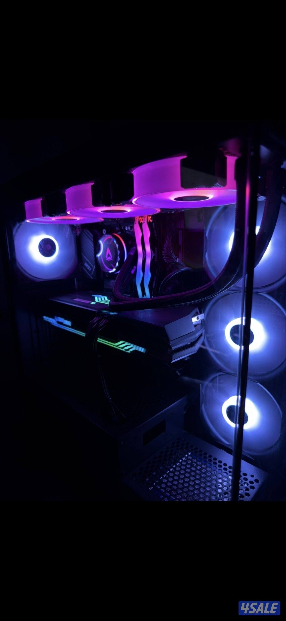 Gaming PC full setup0