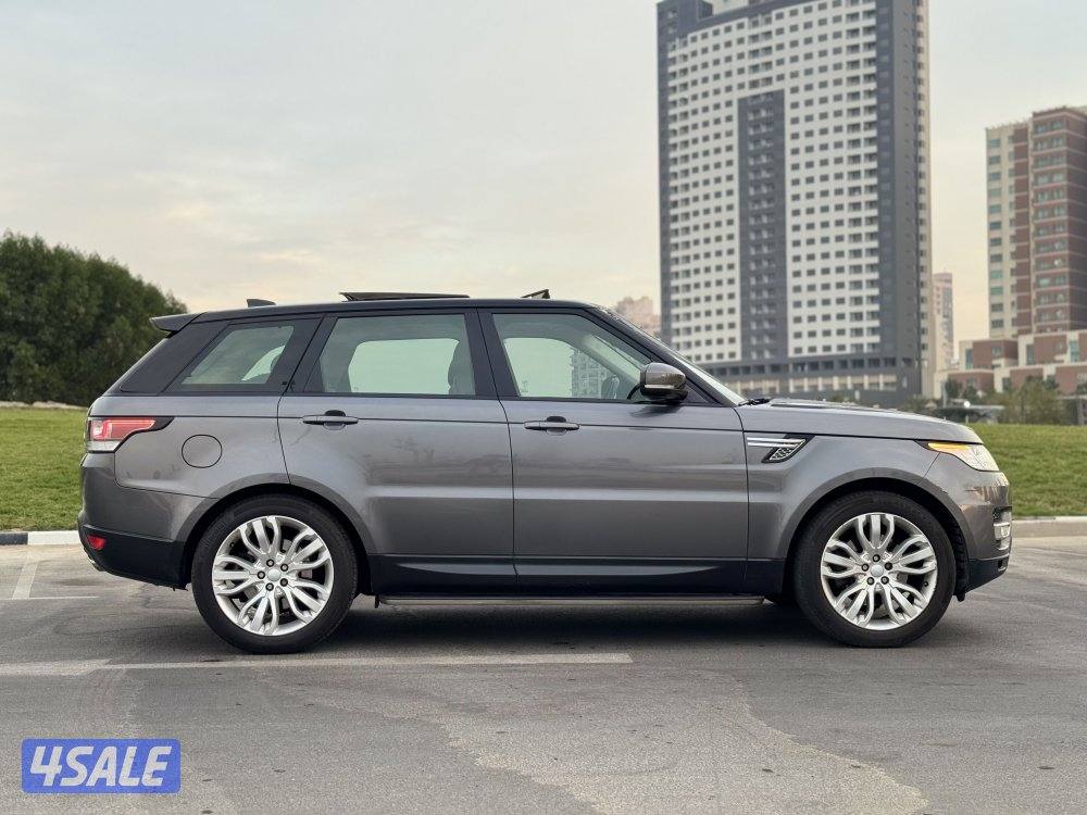 للبيع رنج روفر سبورت 2017 وارد الغانم - بحاله نظيفه ومرتبه4