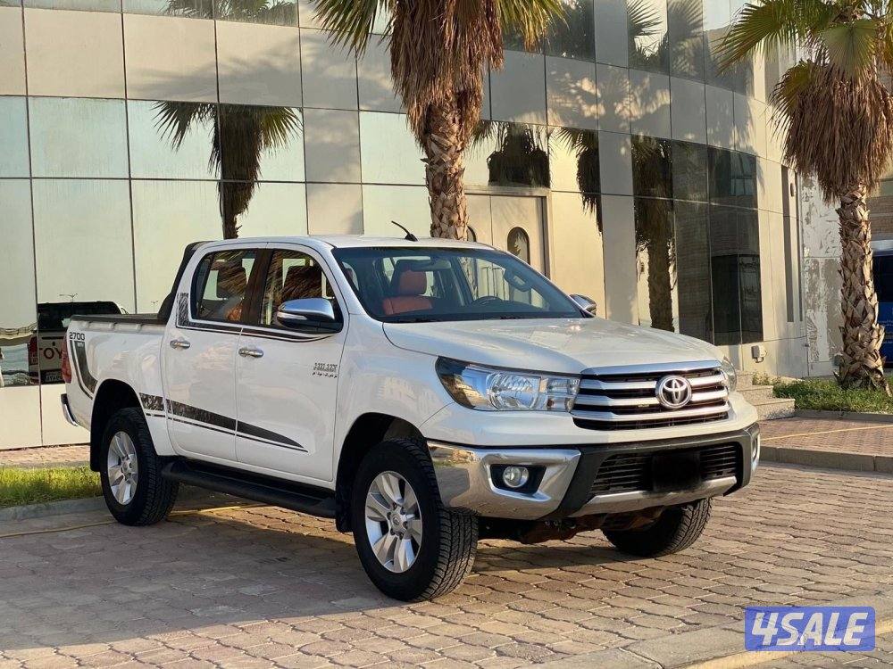 هايلكس دبل تماتيك 2018 صبغ وكاله ماشي 140 الف0