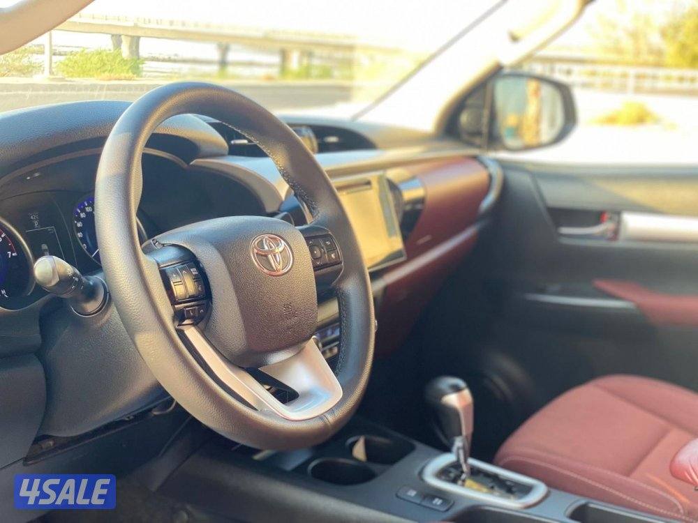 هايلكس دبل تماتيك 2018 صبغ وكاله ماشي 140 الف5