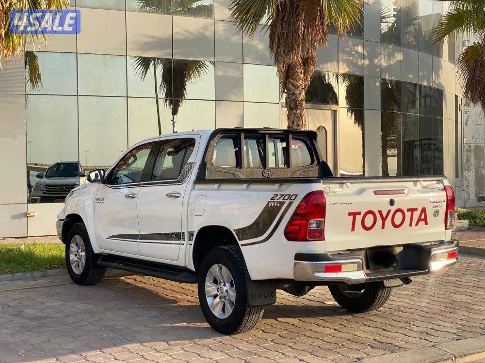 هايلكس دبل تماتيك 2018 صبغ وكاله ماشي 140 الف6