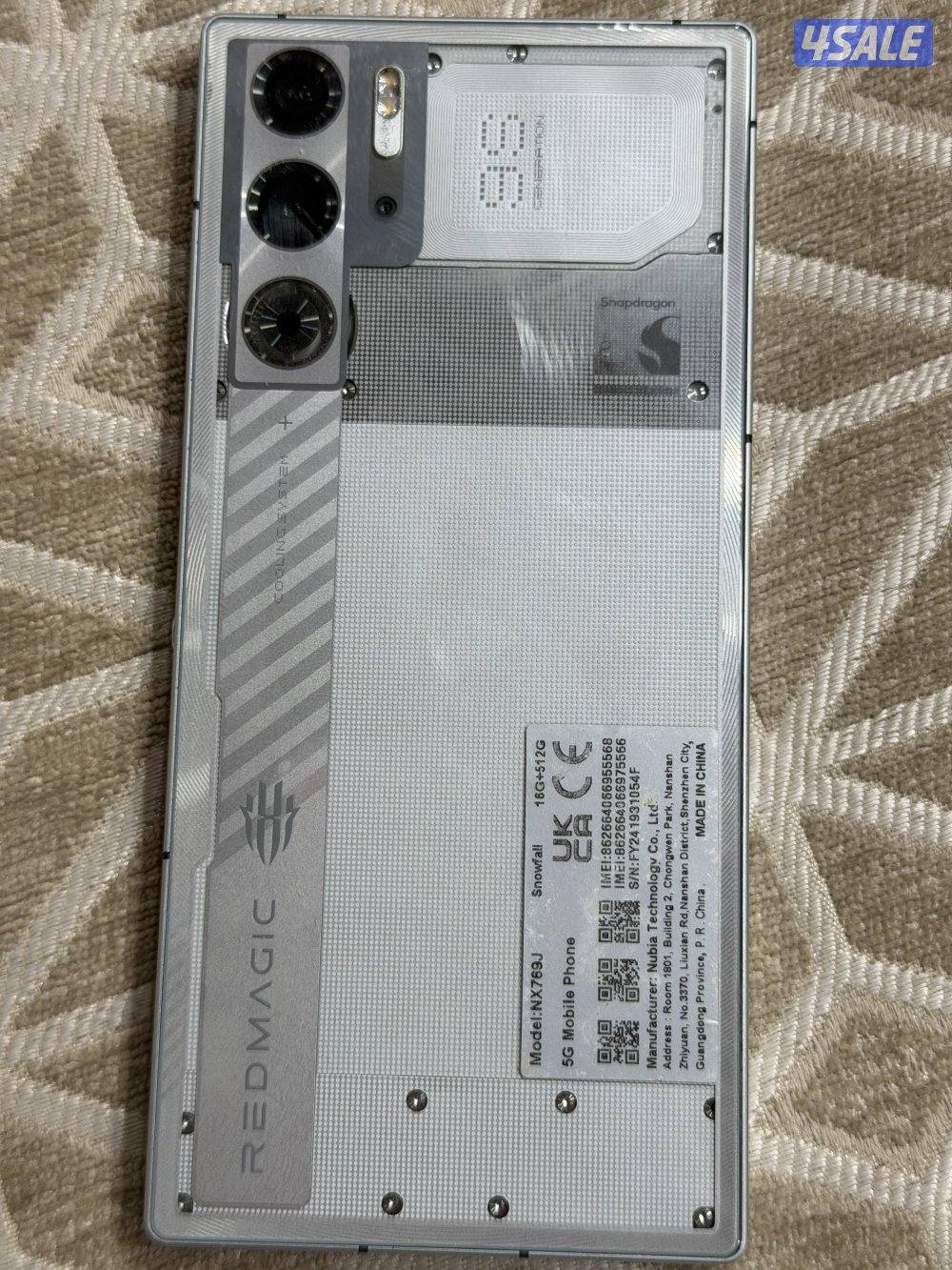 للبيع رد مجك 9 اس برو نظيف بالكرتون…..2