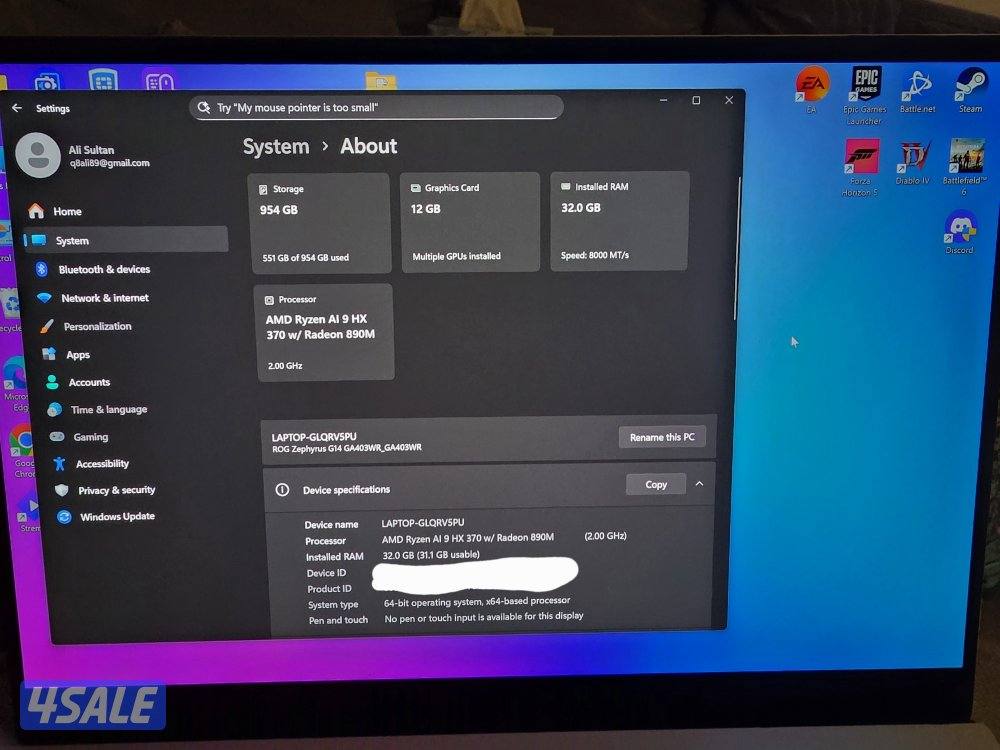 ASUS ROG Zephyrus G144