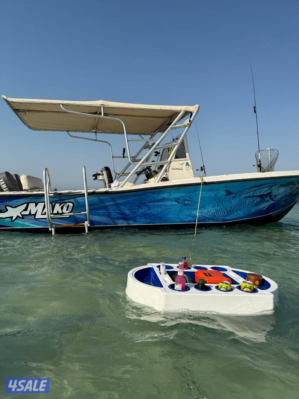 للبيع طراد امريكي ٢٤ قدم مكاين ياماها ١٤٠×٢ في حمام عزكم الله2