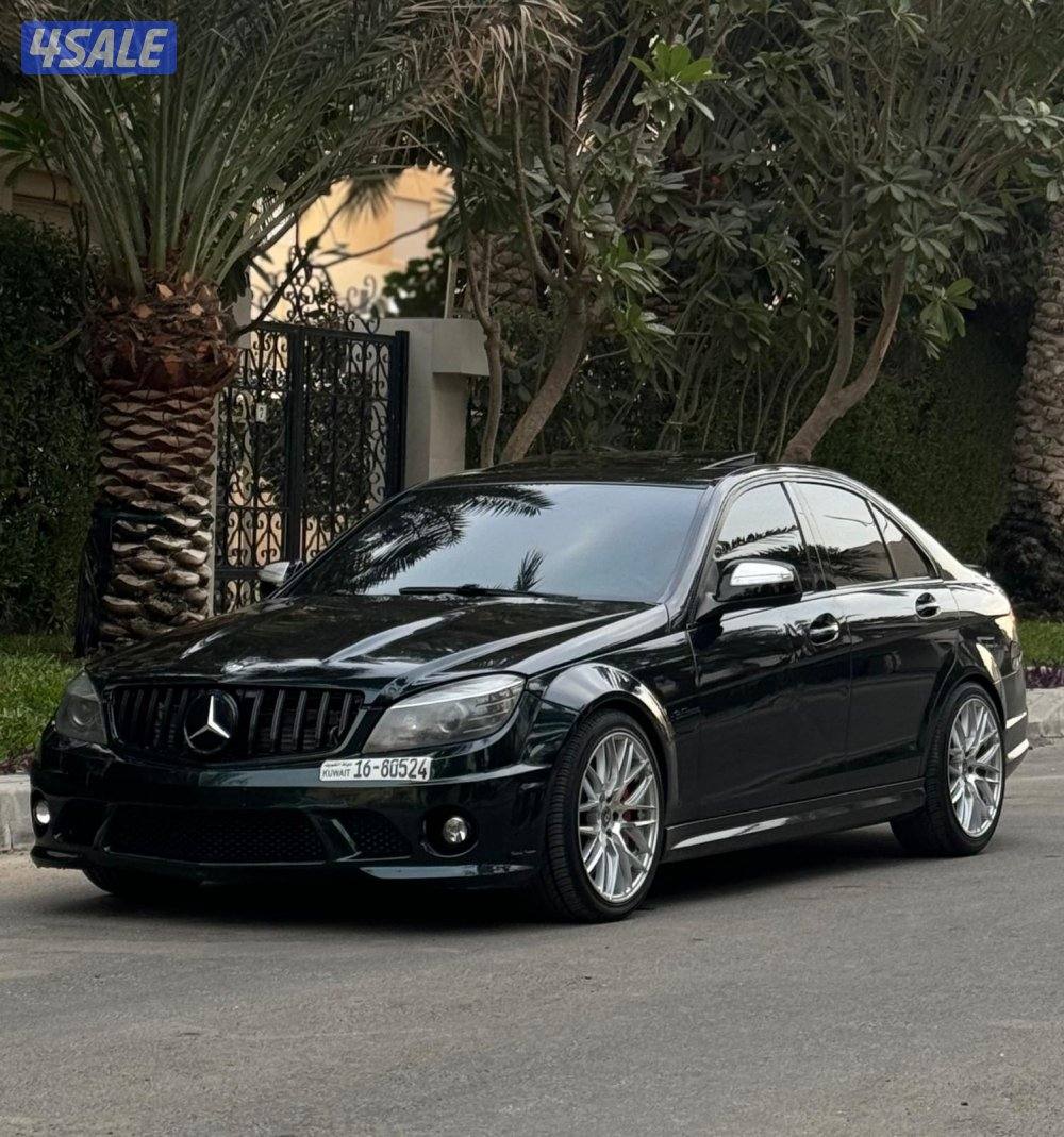 للبيع مرسيدس c63 amg موديل 2009 ماشي 1530