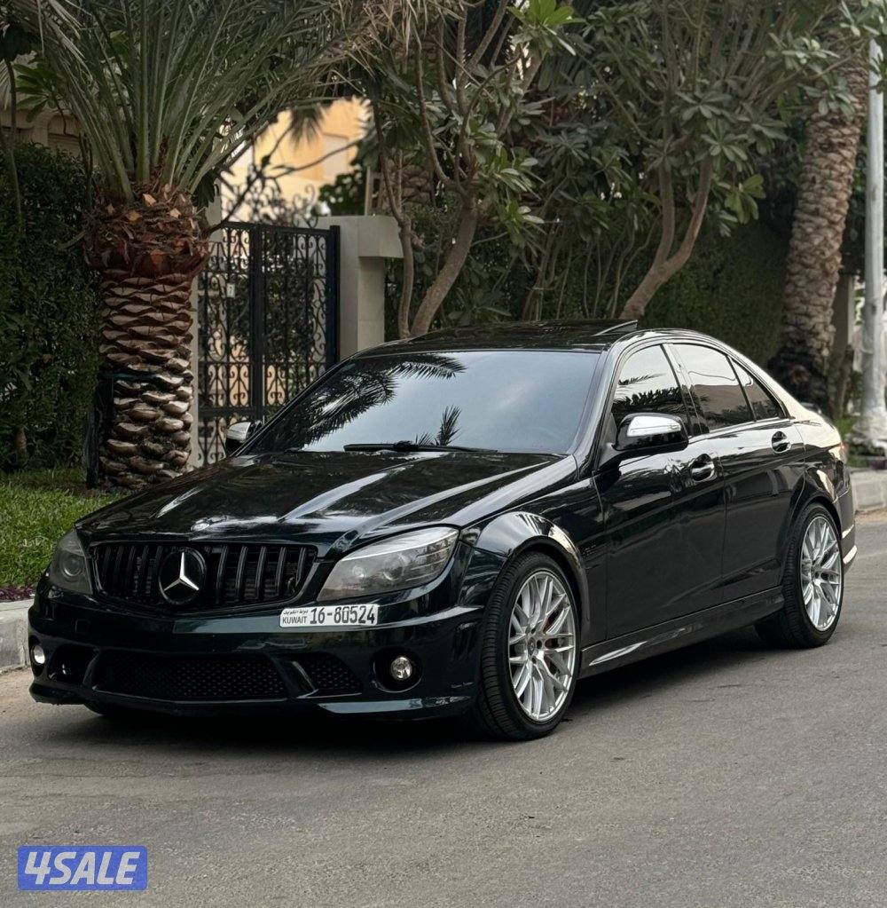 للبيع مرسيدس c63 amg موديل 2009 ماشي 1531