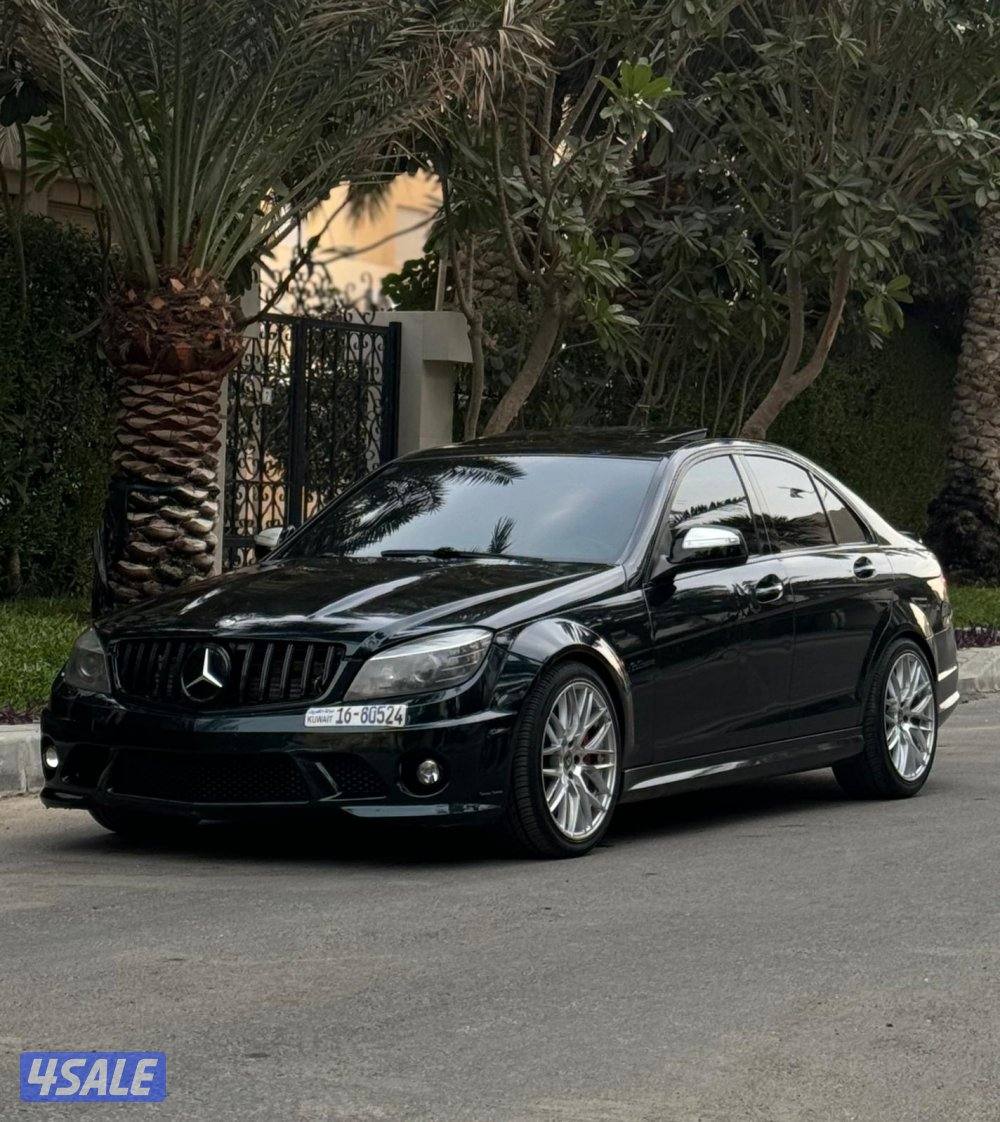 للبيع مرسيدس c63 amg موديل 2009 ماشي 1532