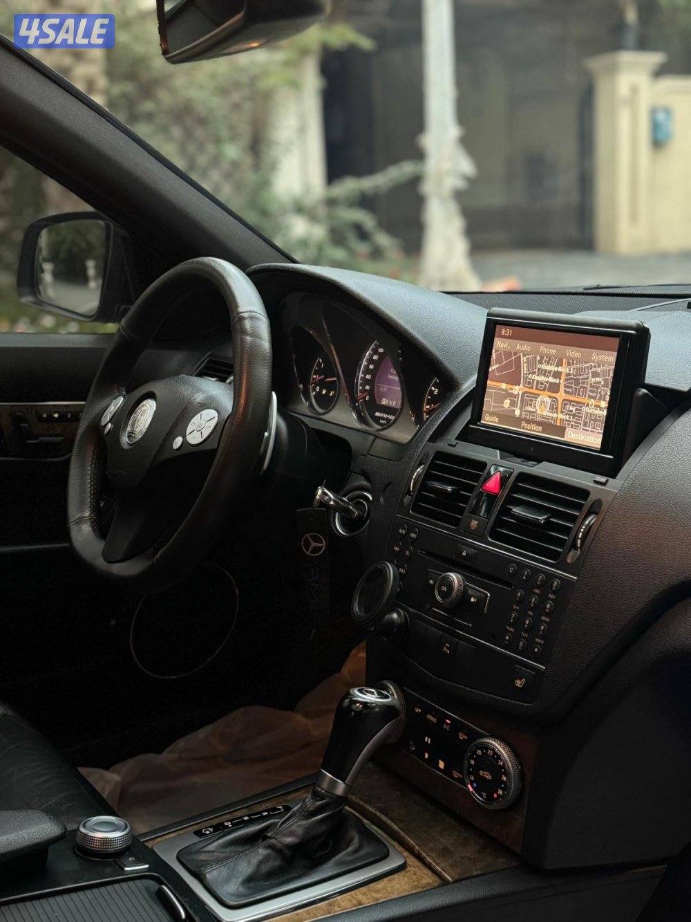 للبيع مرسيدس c63 amg موديل 2009 ماشي 1537