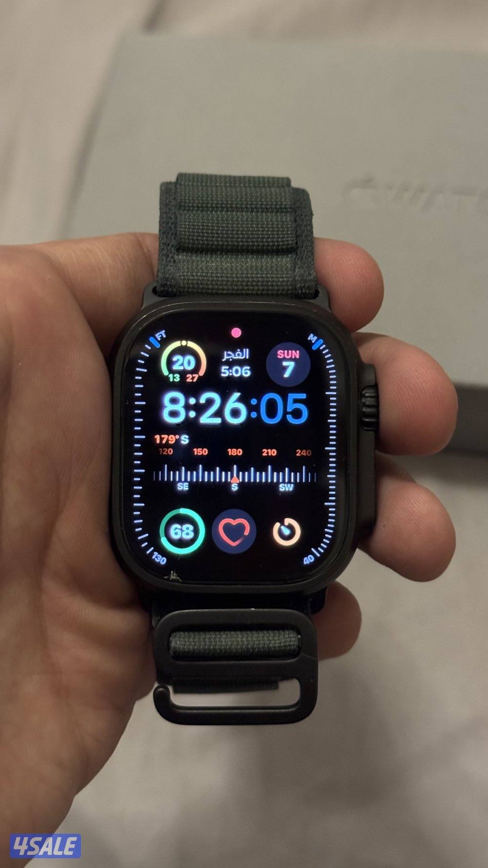 ساعة ابل الترا ٢ بلاك1