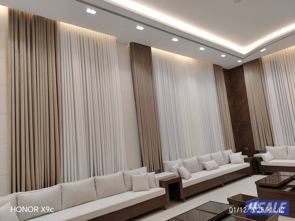 تفصيل جميع انواع الستائر بأفضل الخامات افضل السعر1