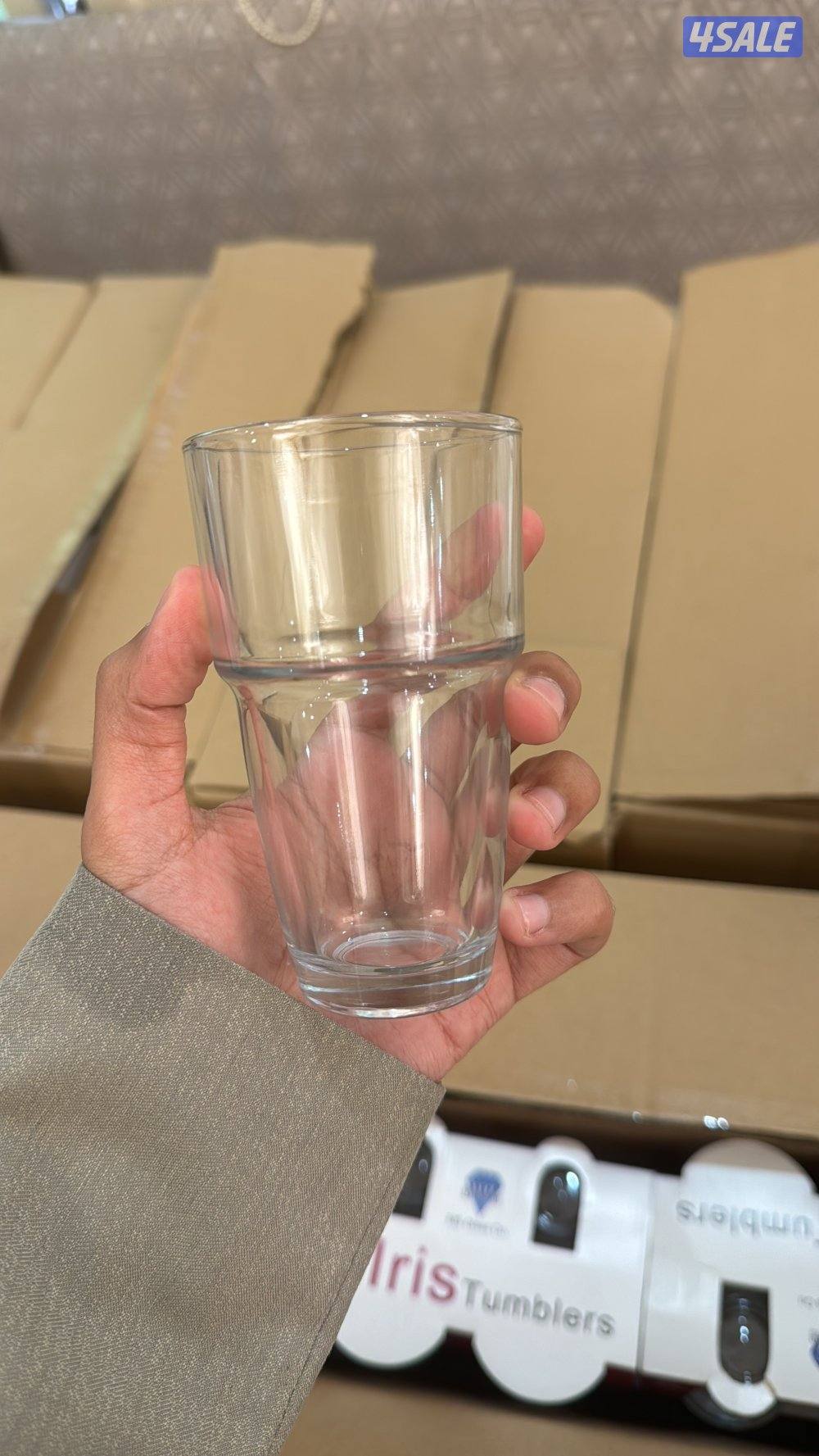 اكواب شاي زجاج0