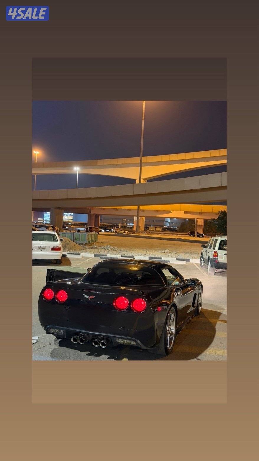 للبيع  كورفت C6 z51 شرط الفحص قير مكينة شاصي بدي بالكامل1