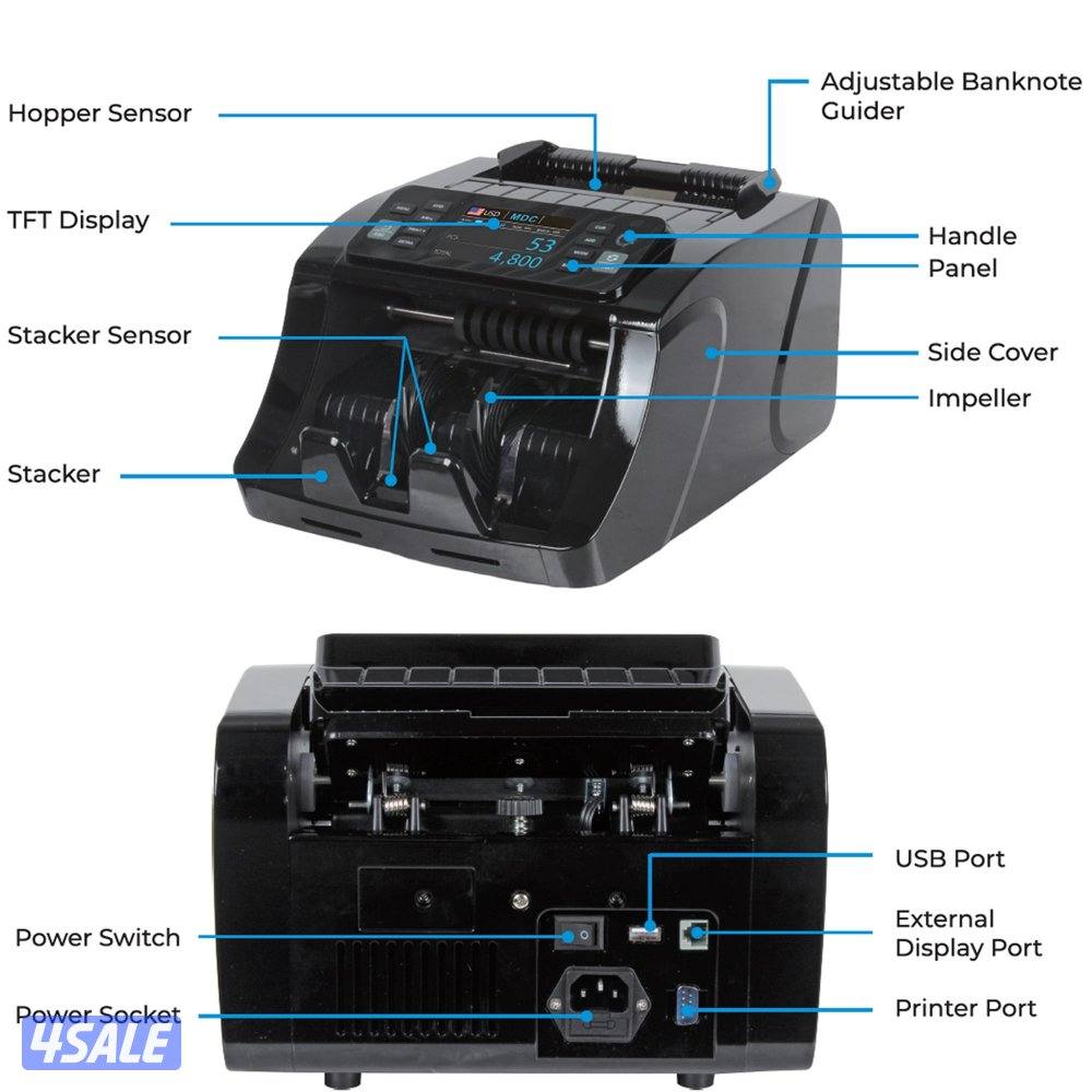 للبيع ماكينة عد النقود دقيقة4
