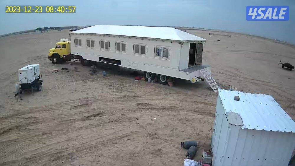 للبيع كرفان مع راس مع مكينه4